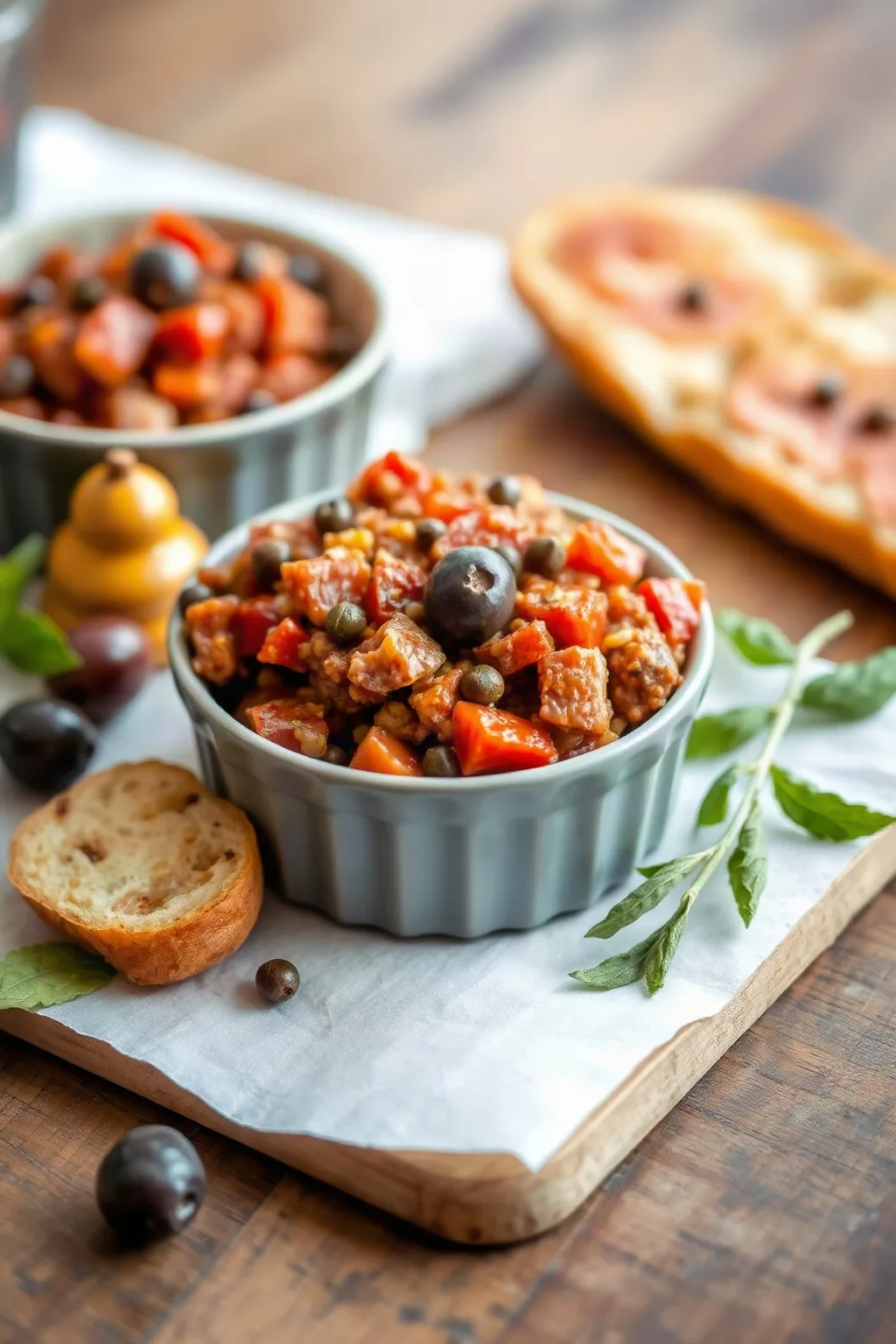 Sundried Tomato Tapenade with Olives and Capers