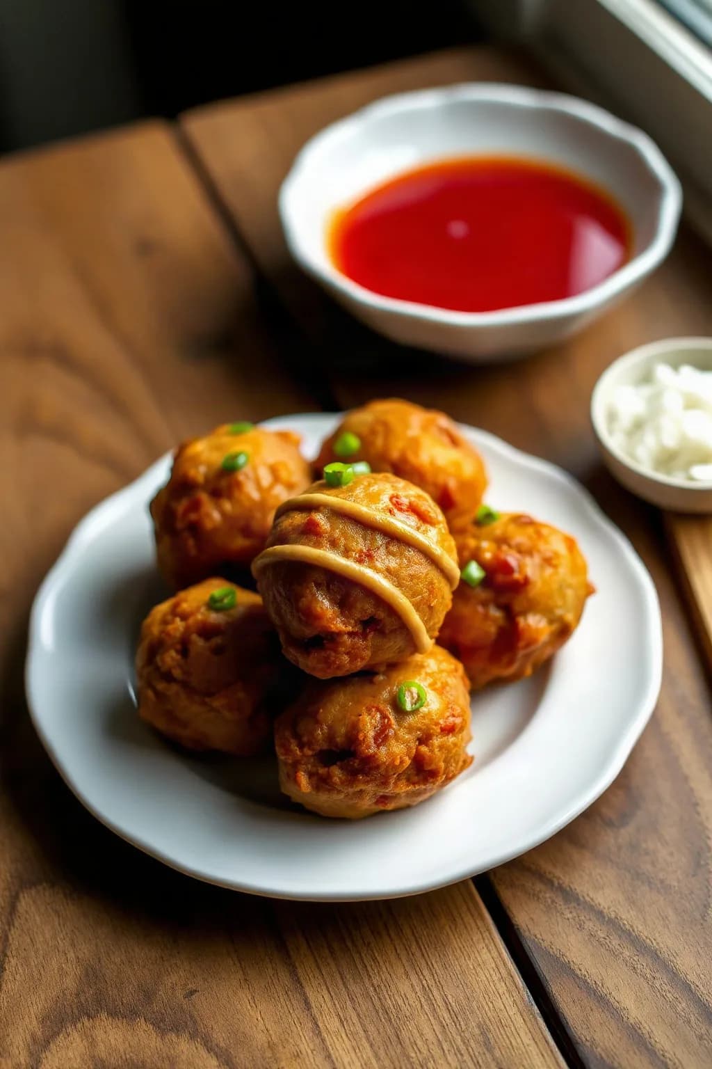 Easy Fried Chinese Chicken Balls
