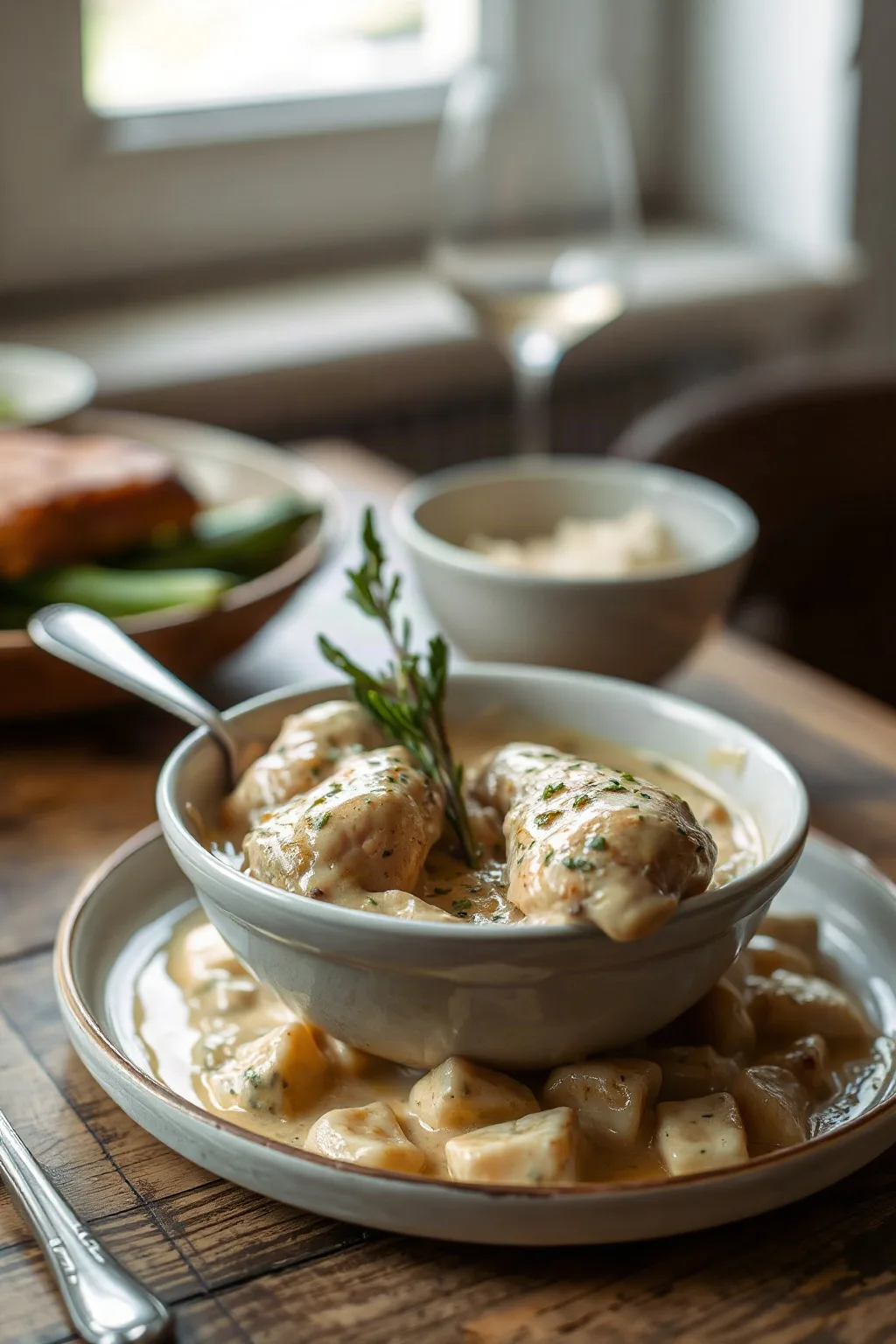 Petite Blanquette de Poulet à l'Estragon