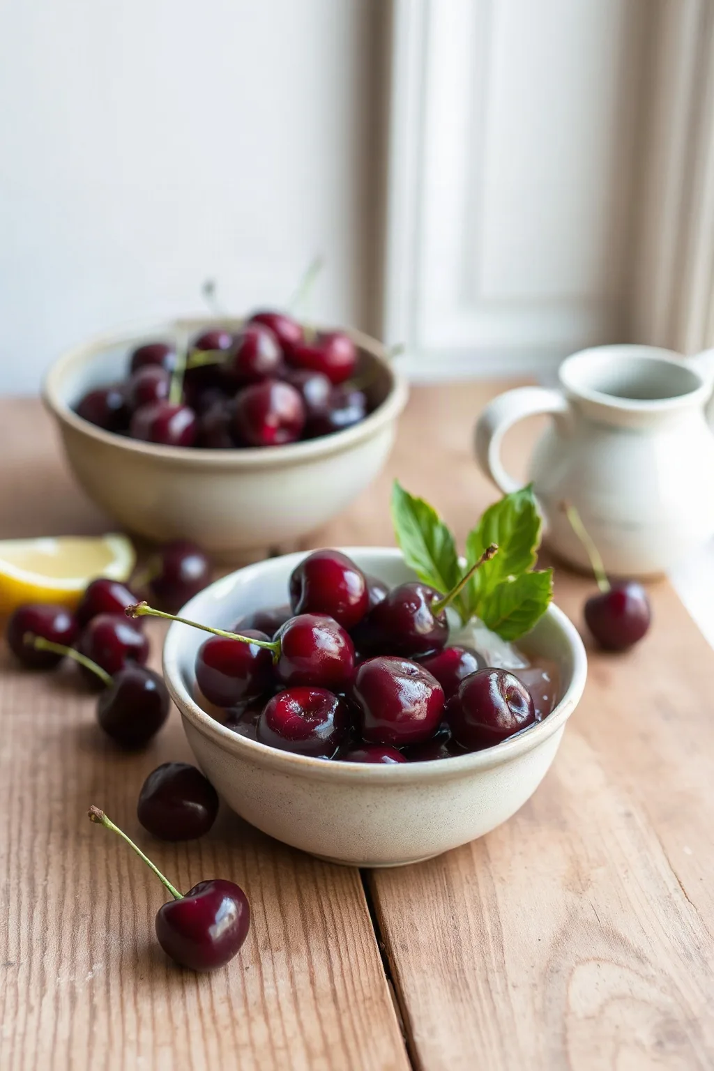 Simple Tart Cherry Compote