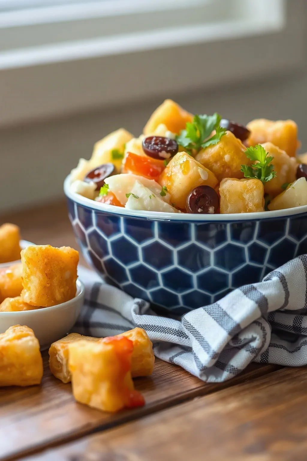 German Tater Tot Potato Salad