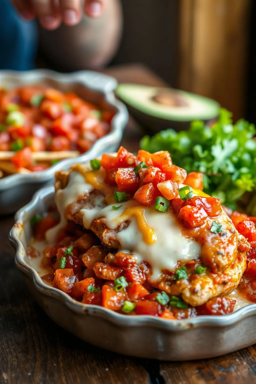 Pollo al Horno con Salsa