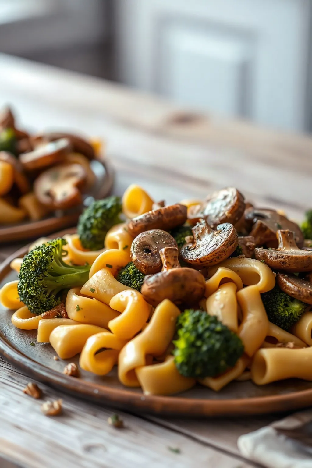 Cavatelli au brocoli et champignons