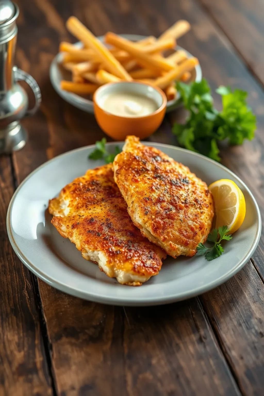 Crispy Baked Basa Fillets