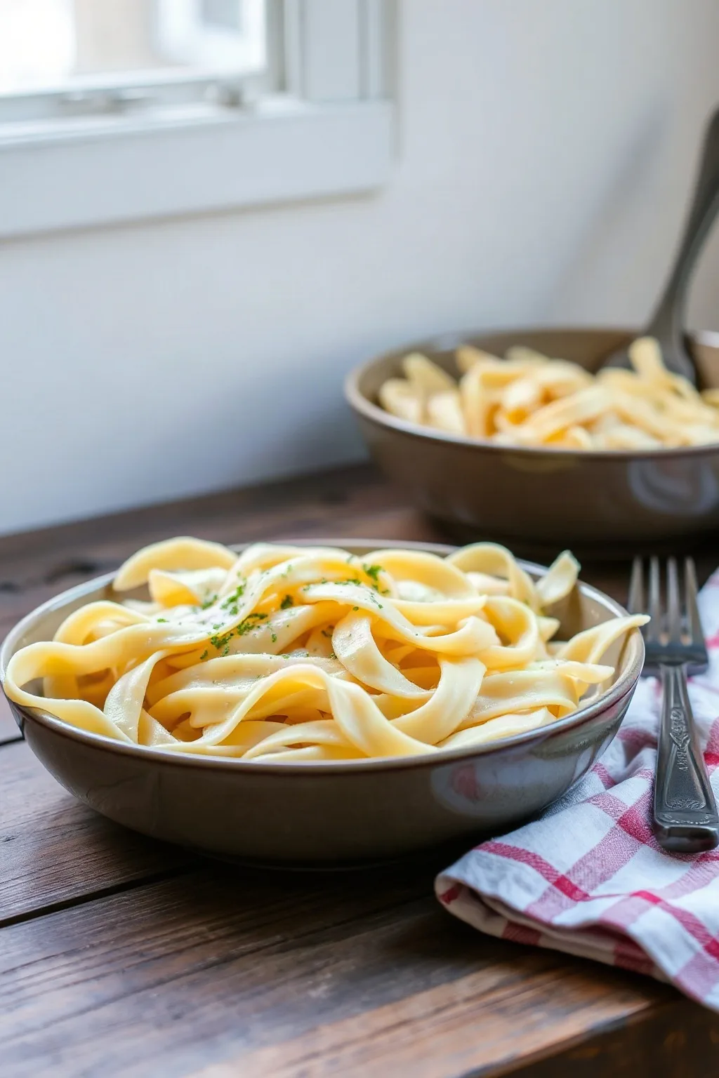 Fideos Caseros con Mantequilla al Estilo Amish