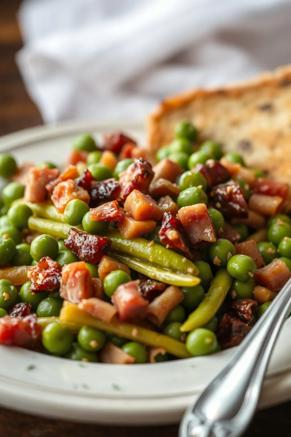 Classic Italian Peas with Pancetta