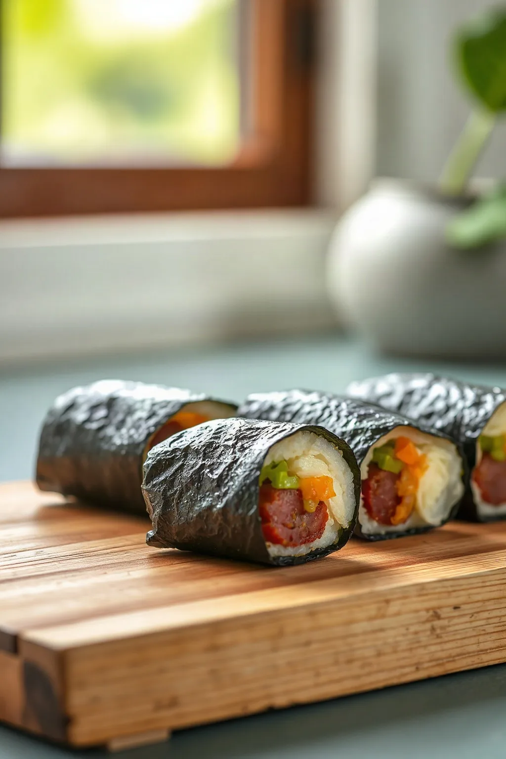 Receta Auténtica de Spam Musubi Hawaiano