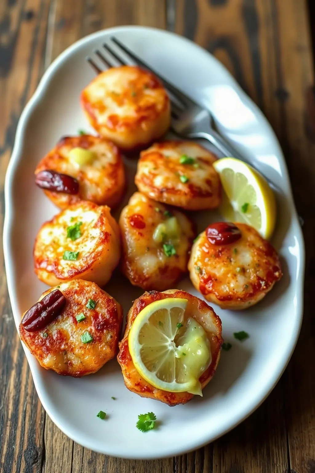 Easy Fried Scallops with Lemon Herb Butter