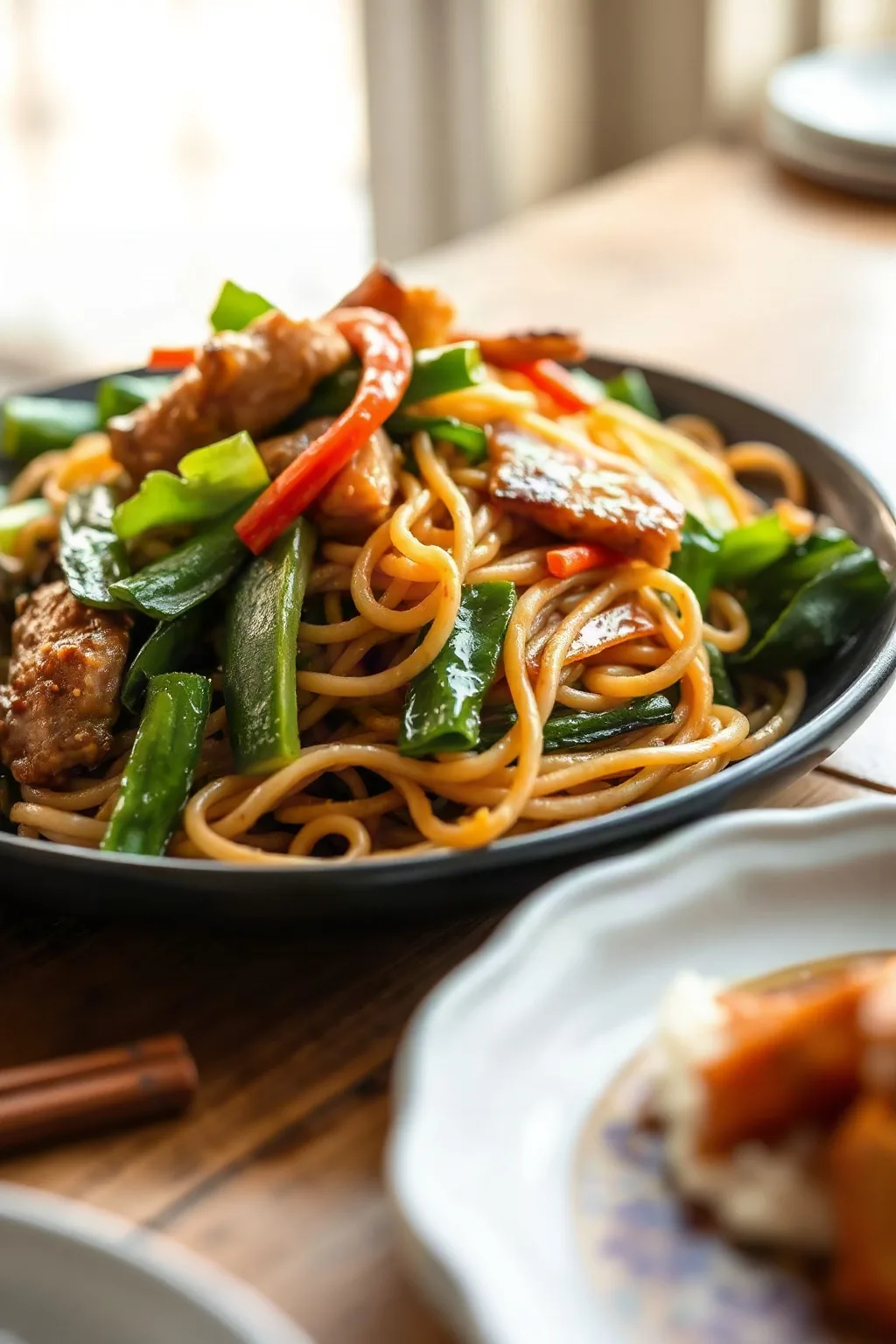 Authentic Pork Chow Mein