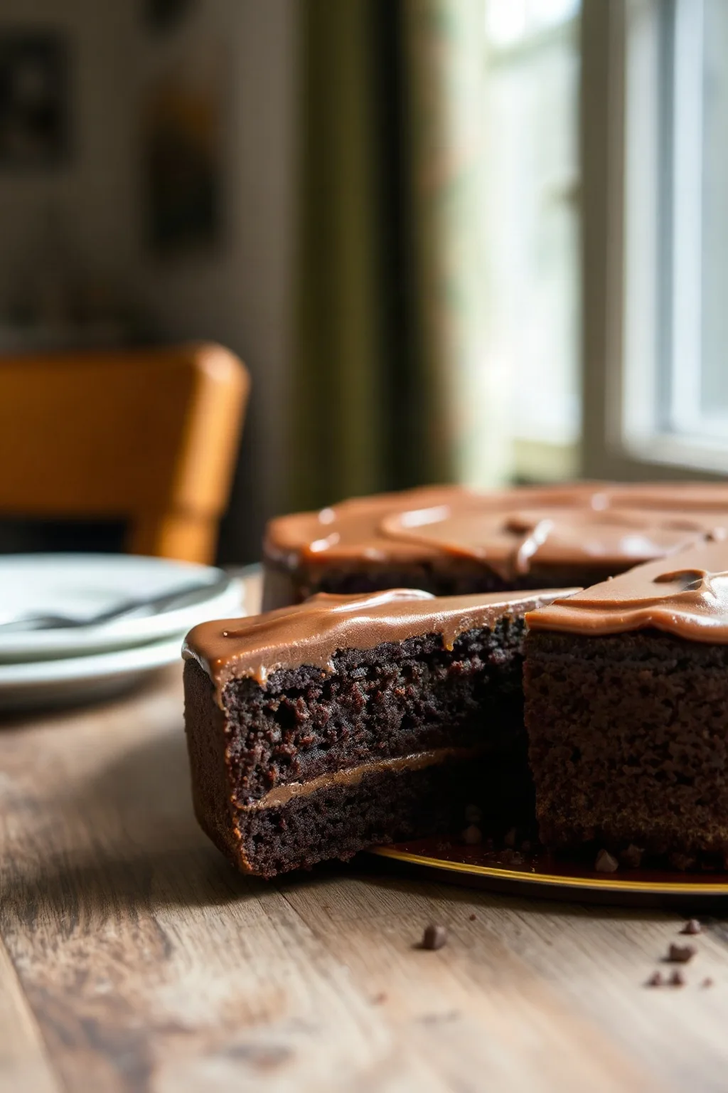 Decadent Sugar-Free Chocolate Cake