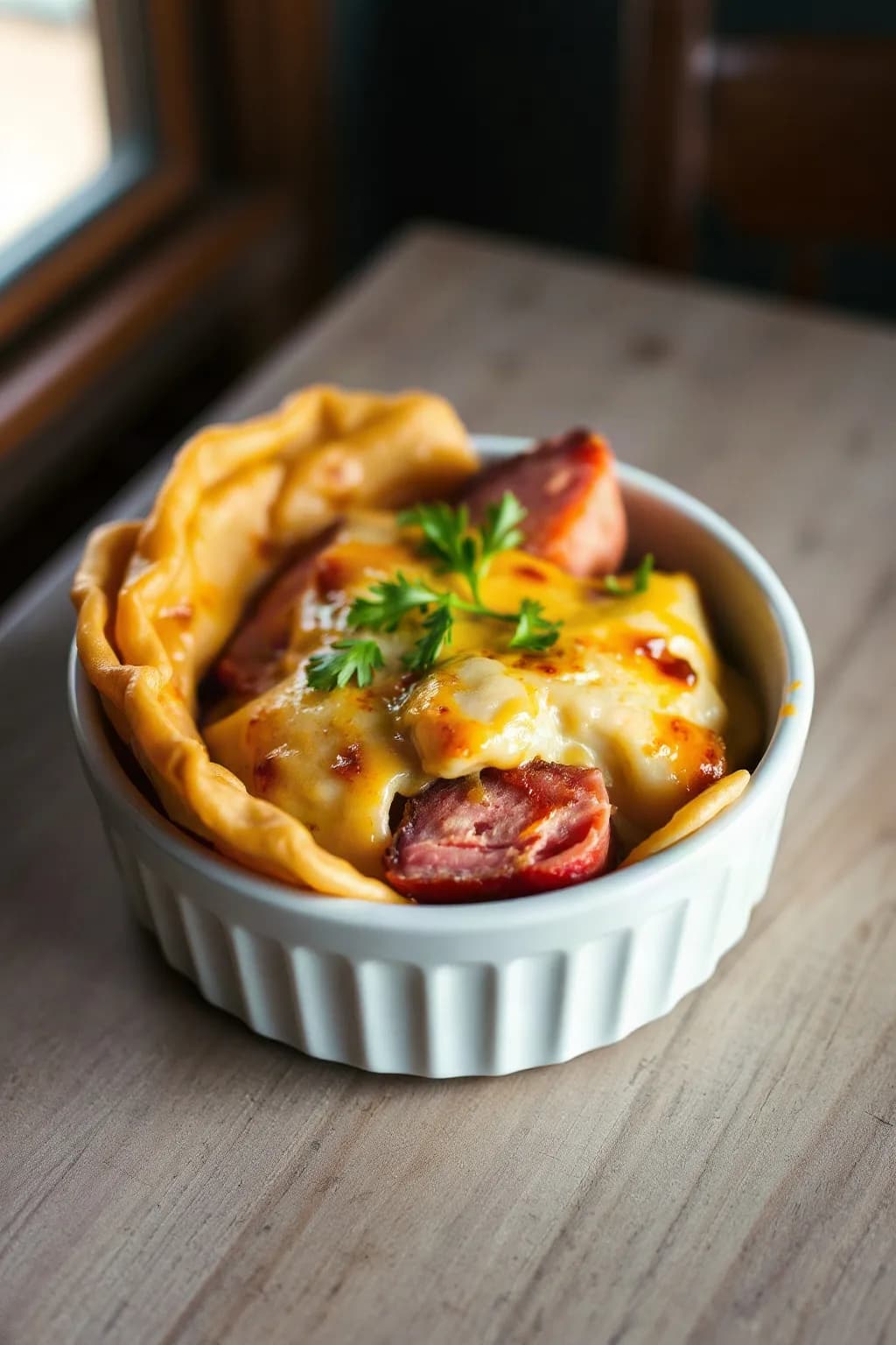 Cazuela de Pierogi Reuben
