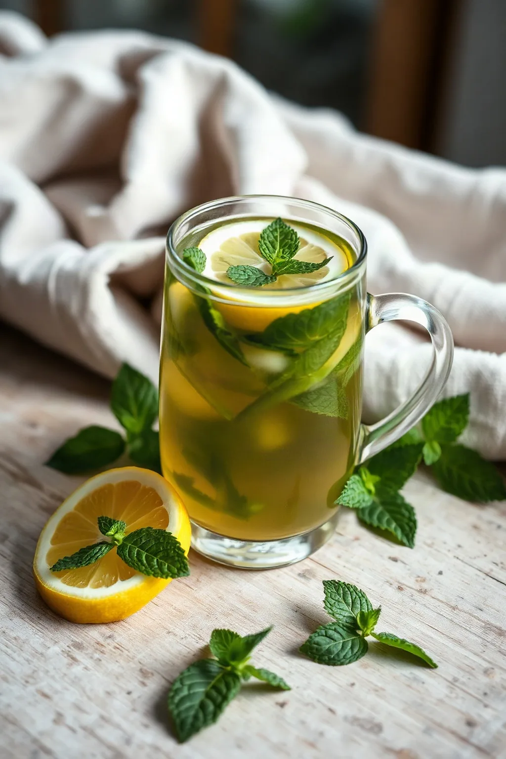 Lemon Verbena Mint Detox Tea