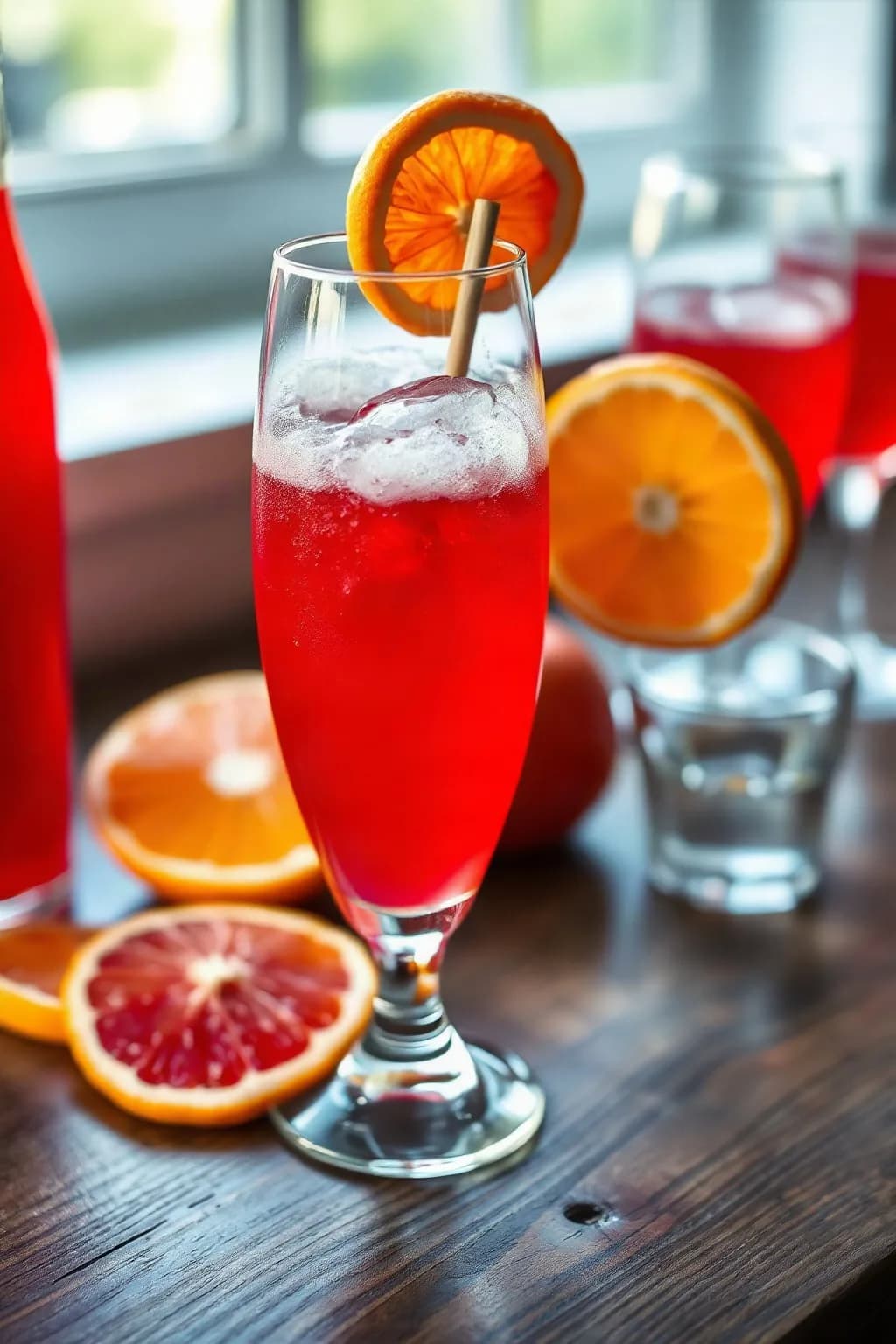 Sparkling Blood Orange Juice