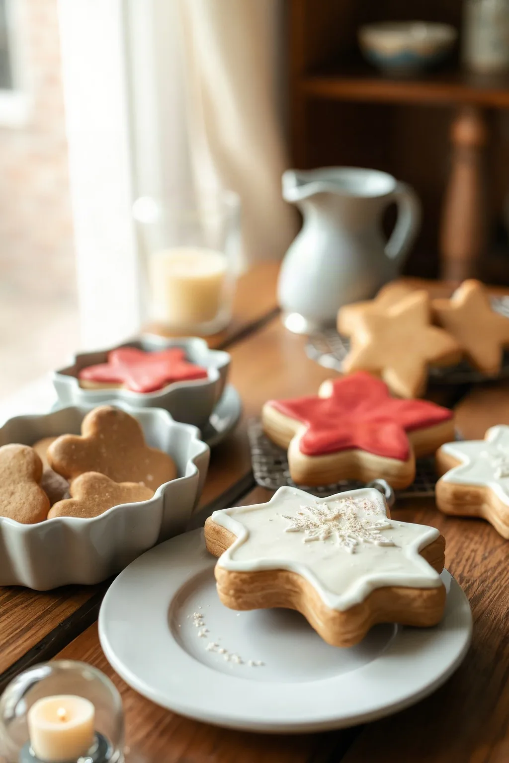 Biscuits traditionnels à moule en céramique