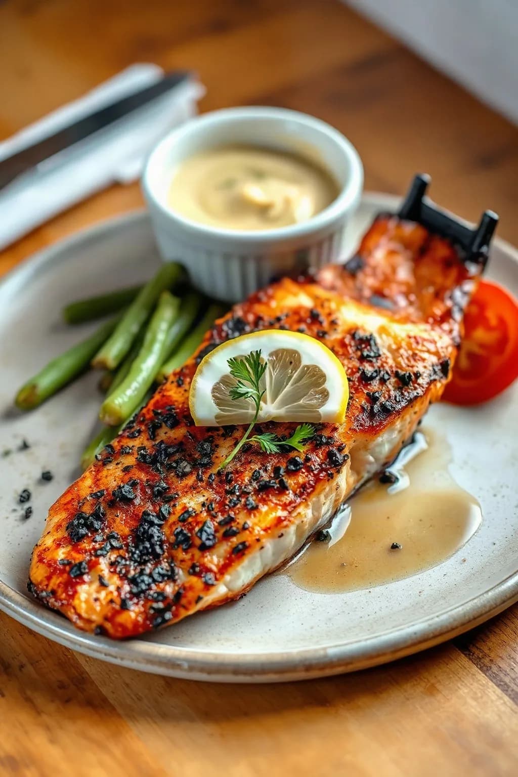 Perfectly Pan Seared Red Snapper