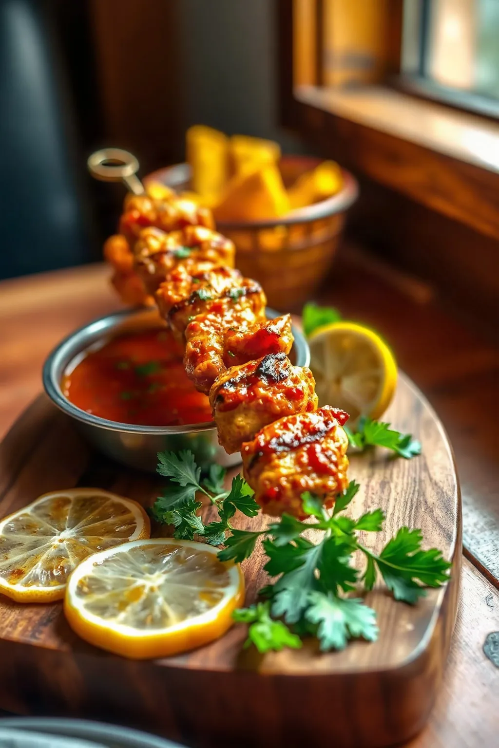 Authentic Chicken Hariyali Tikka