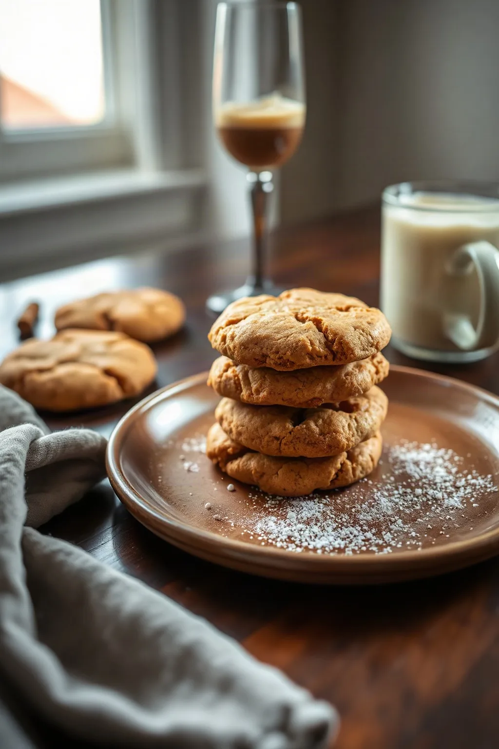 Big Soft Ginger Cookies
