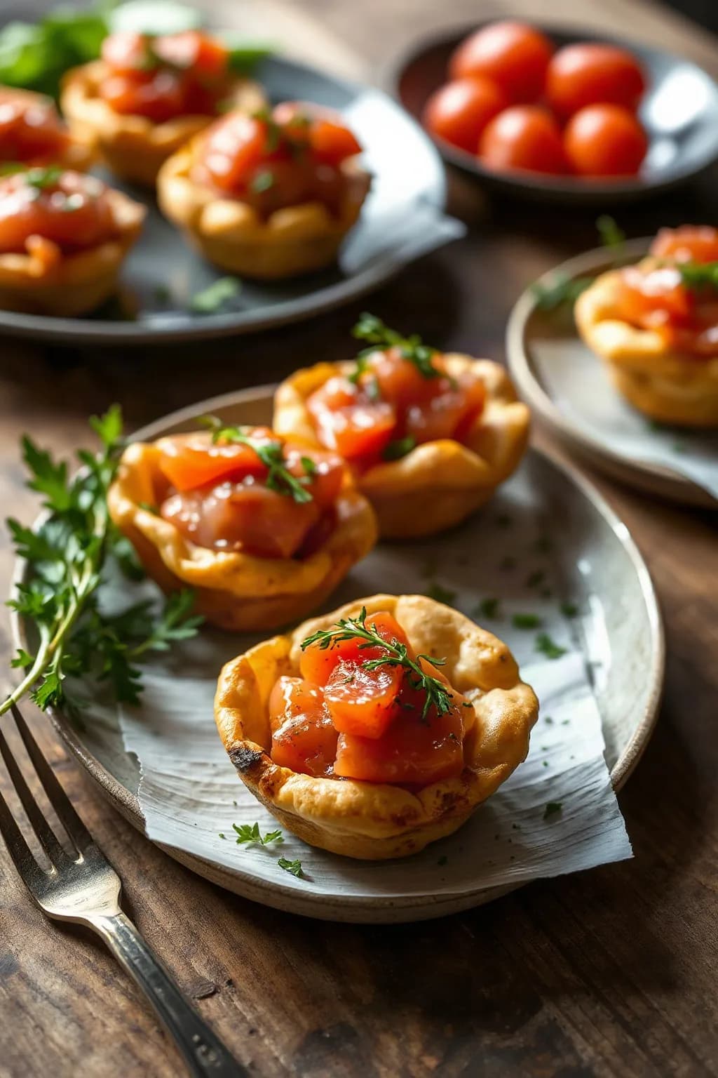 Hojaldres de Salmón Deliciosos