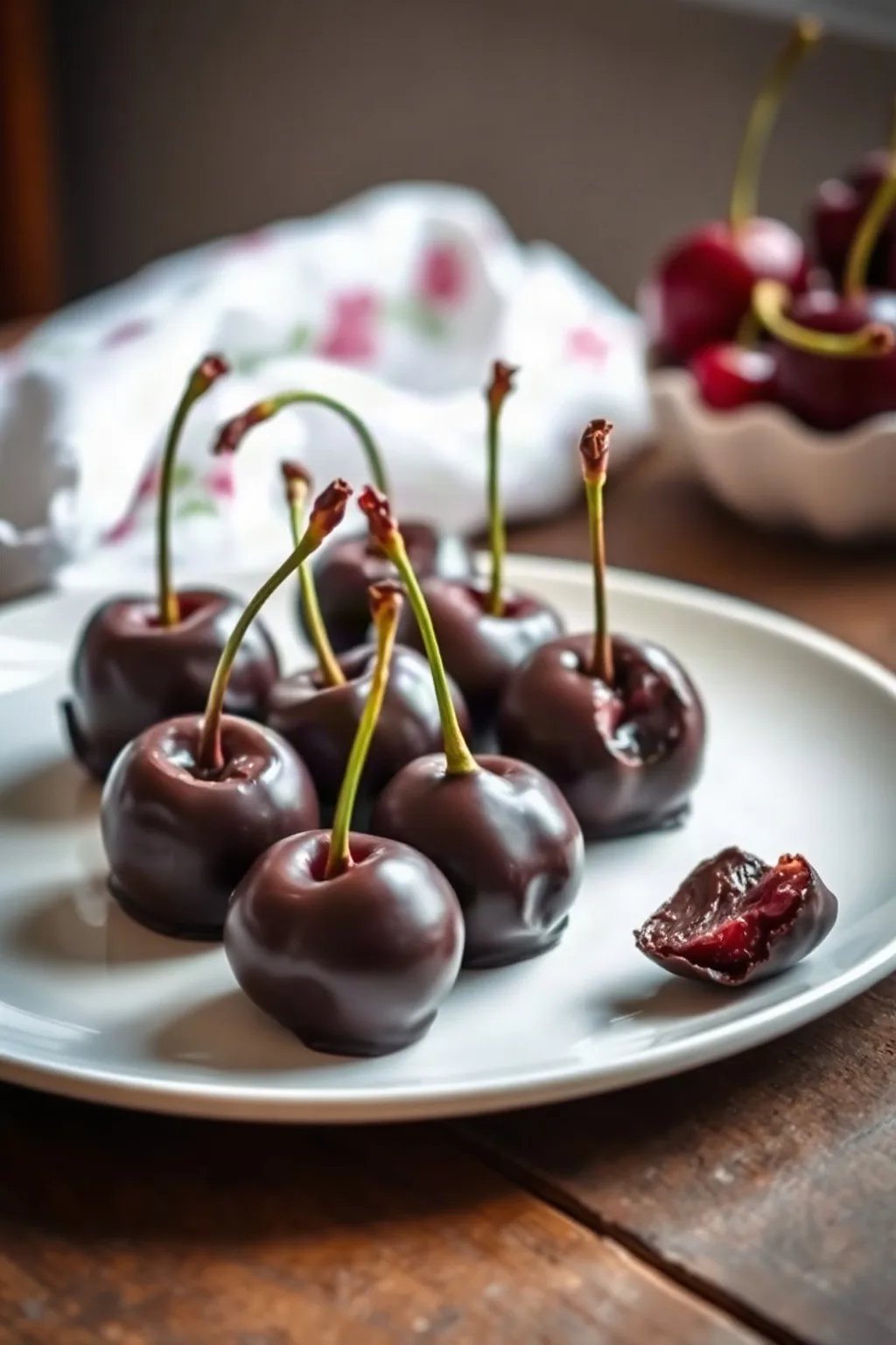 Decadent Chocolate Covered Cherries