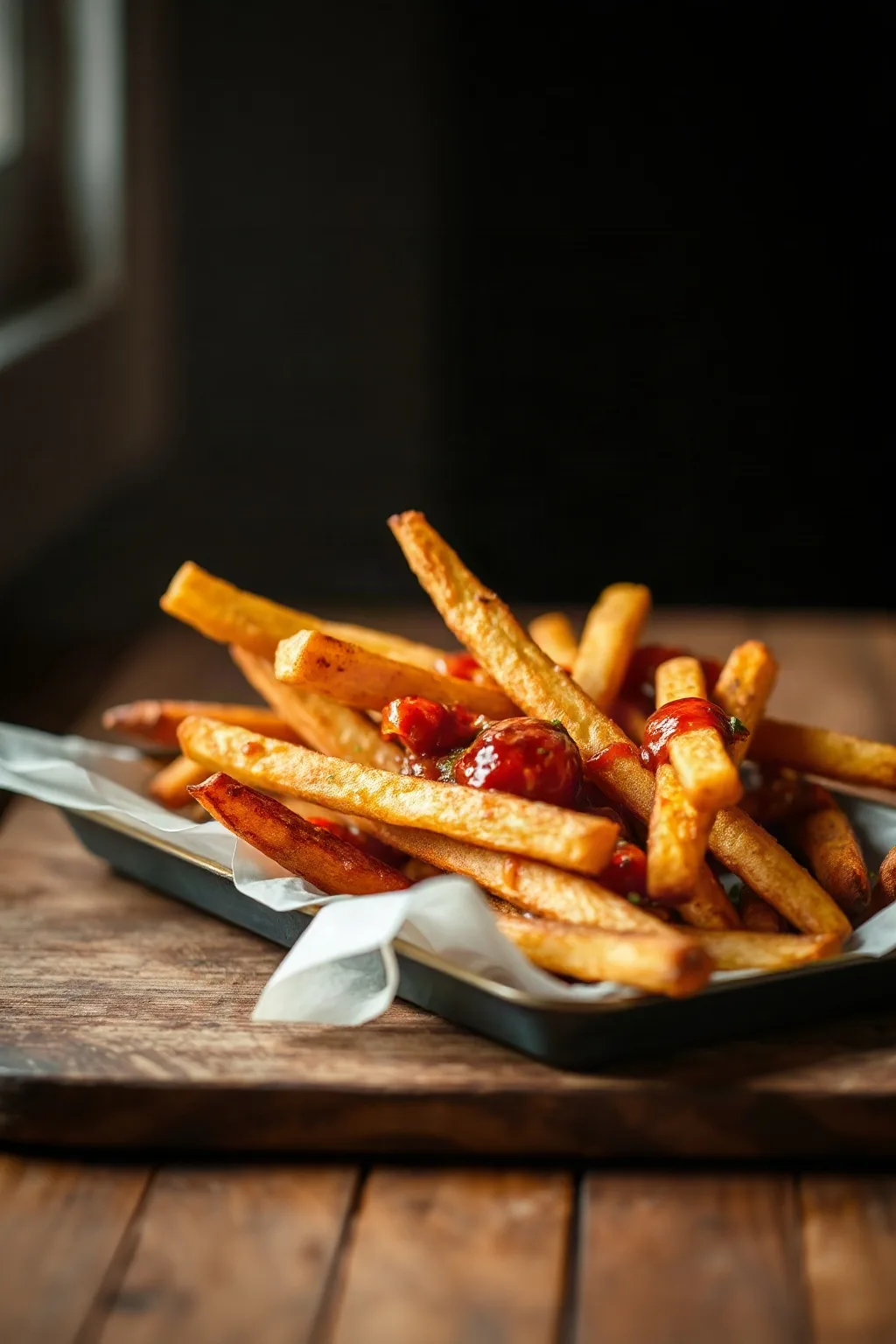 Crispy Cajun Baked French Fries