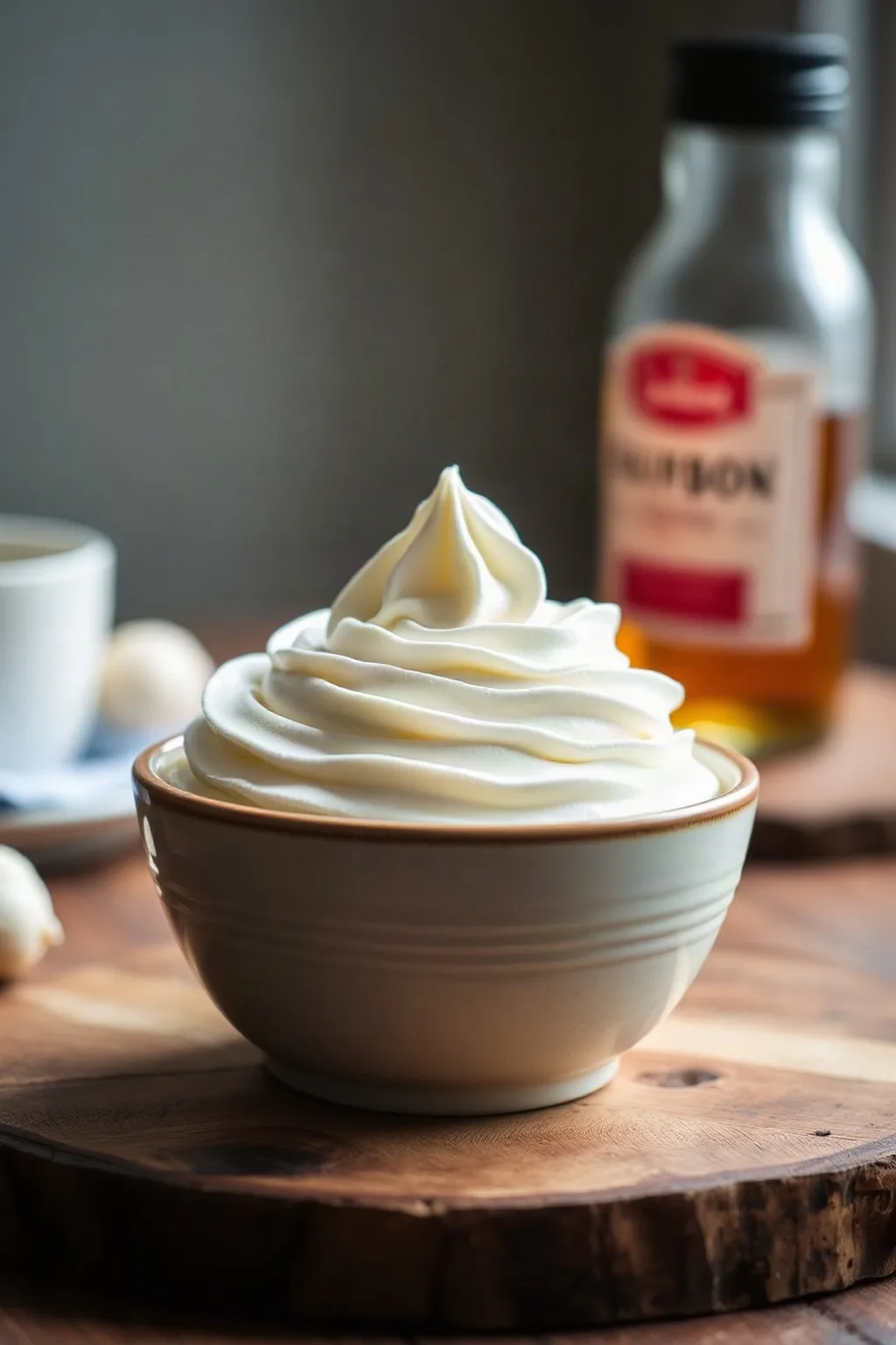 Crème Fouettée au Bourbon