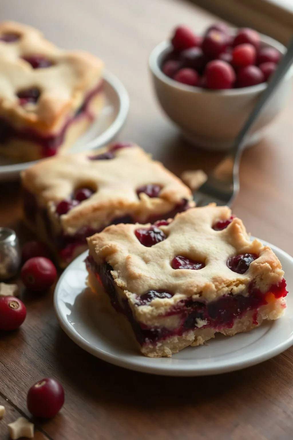 Classic Cranberry Squares