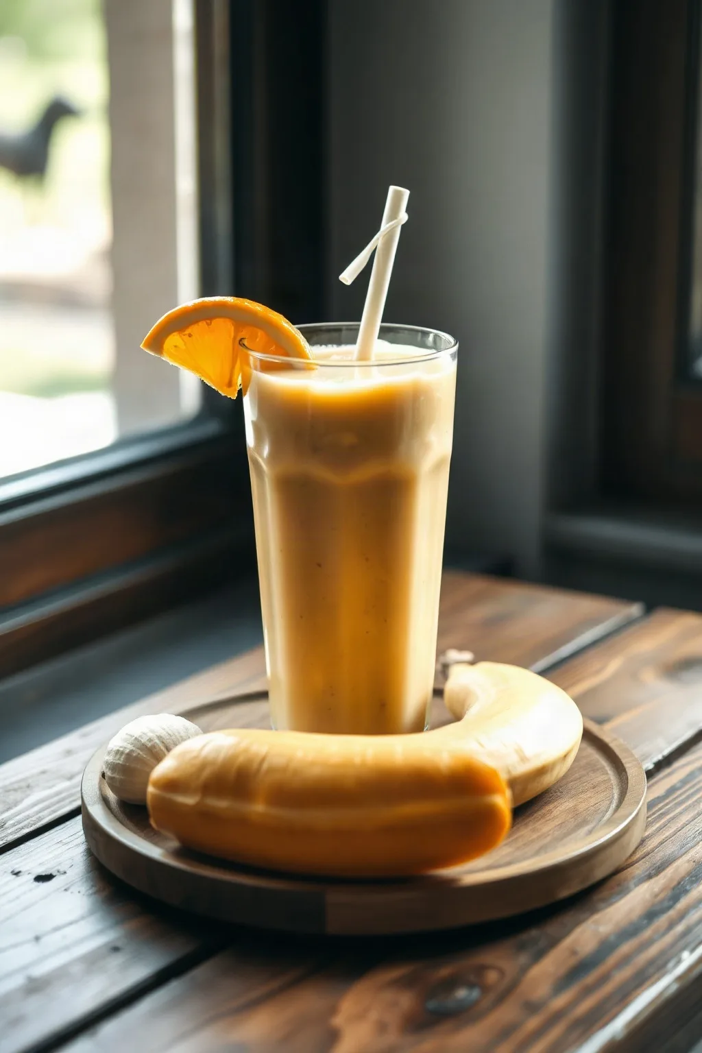 Refreshing Orange Banana Smoothie