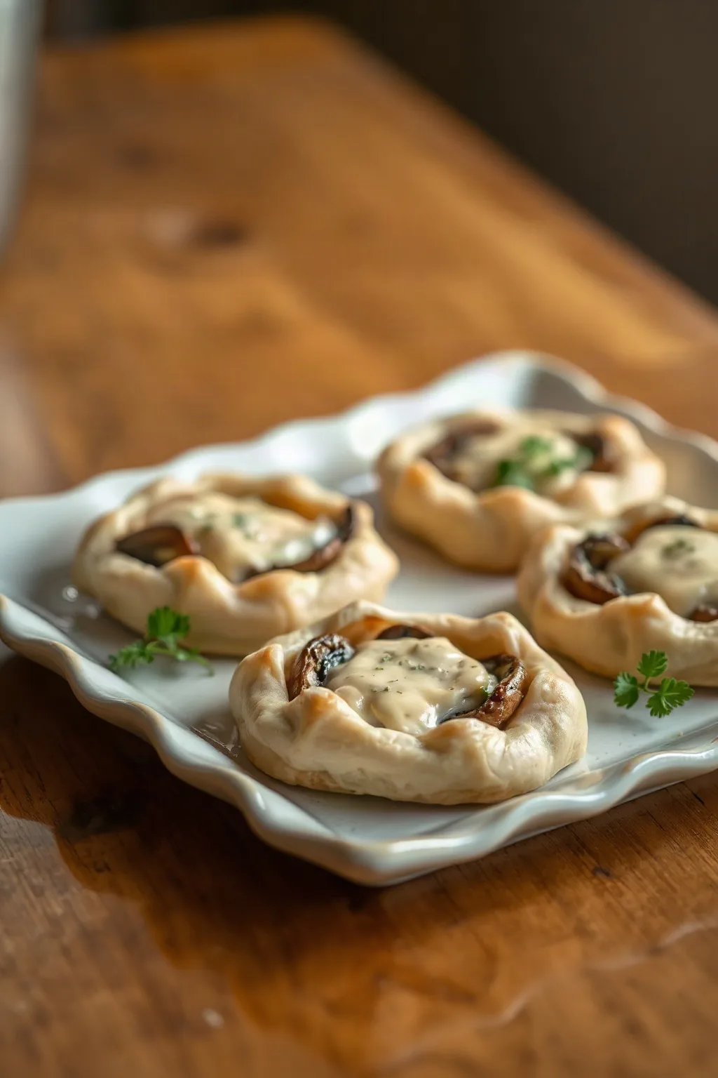 Bouchées aux champignons classiques