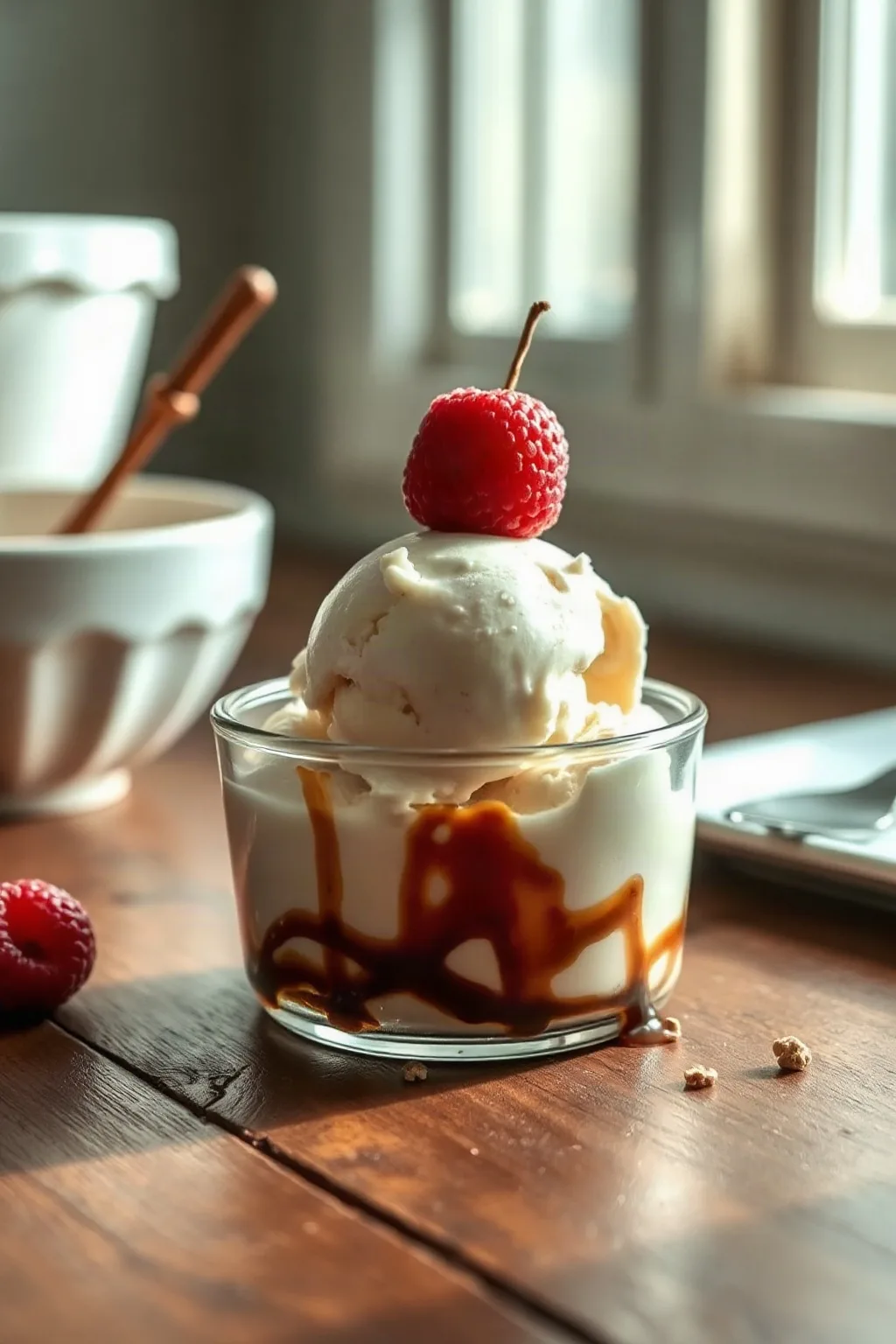 Five Minute Ice Cream Delight