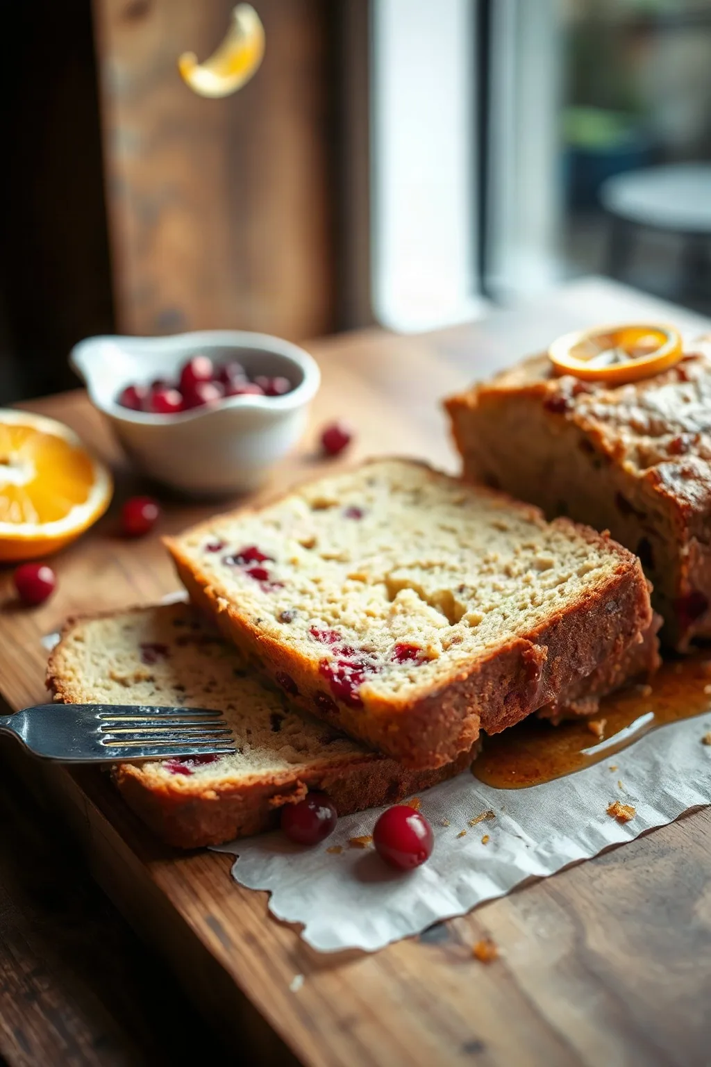 Delicious Cranberry Orange Loaf