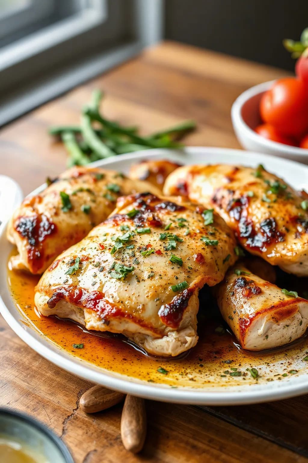 Pollo Asado al Ajo Fácil
