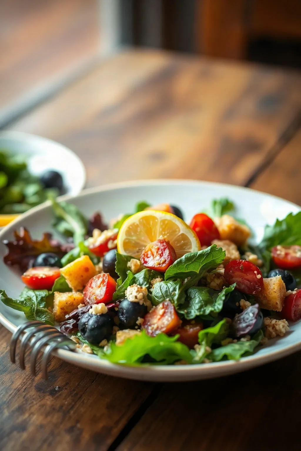Beautiful Mixed Green Salad