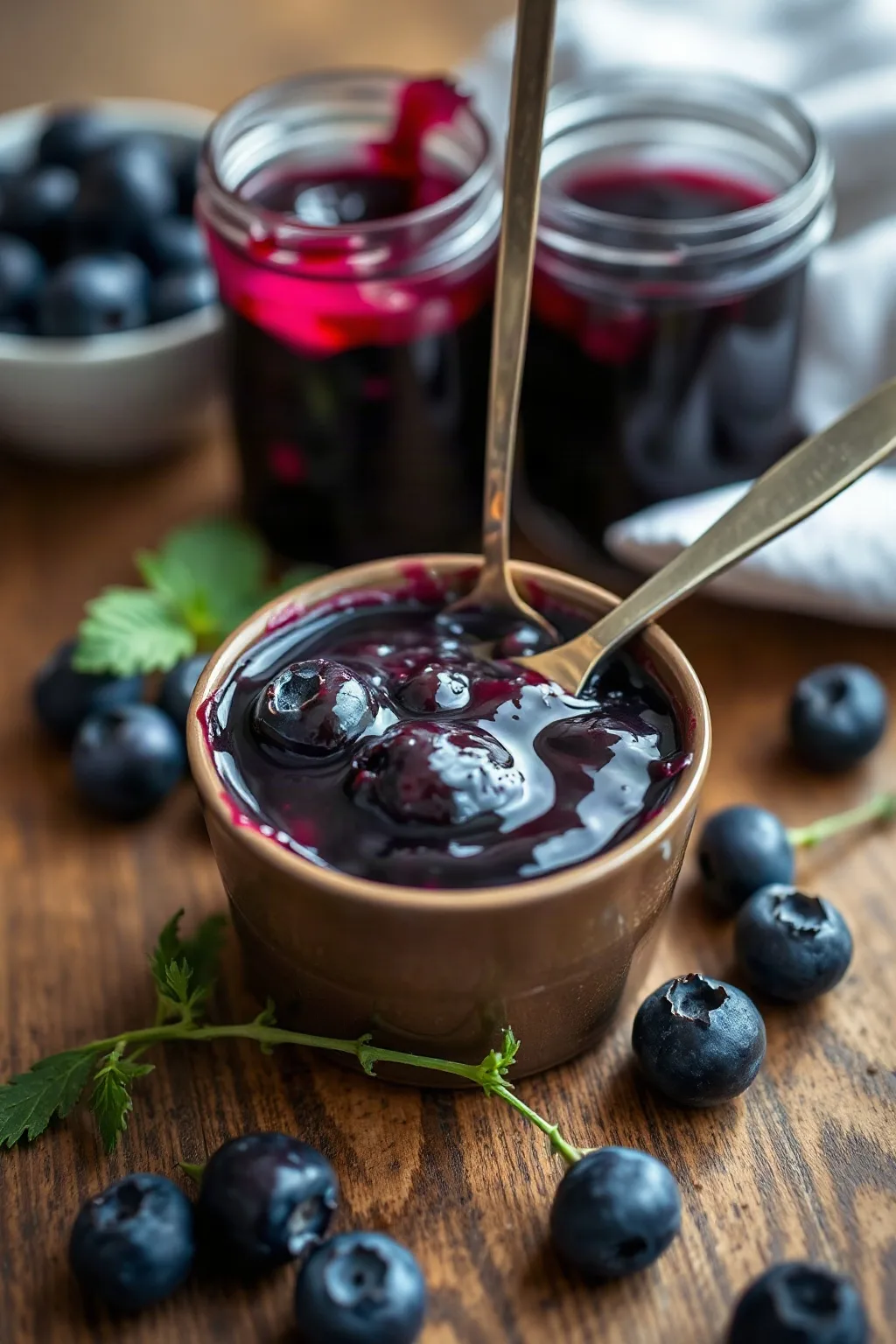 Easy Small Batch Blueberry Jam