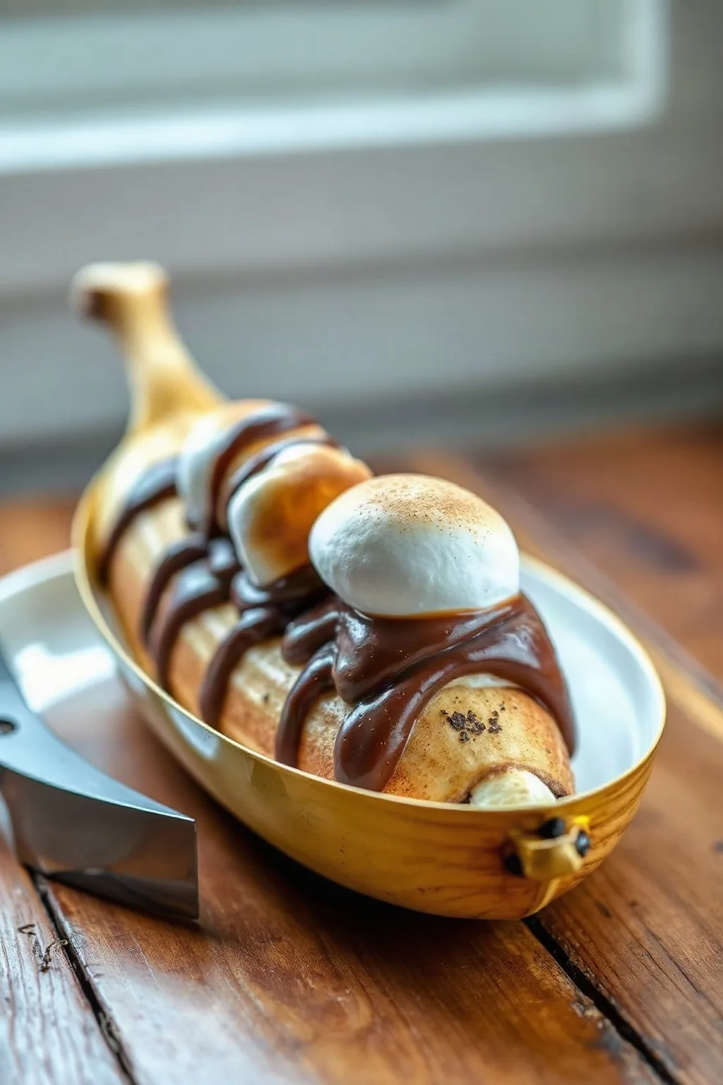 Bananes s'mores à la friteuse à air