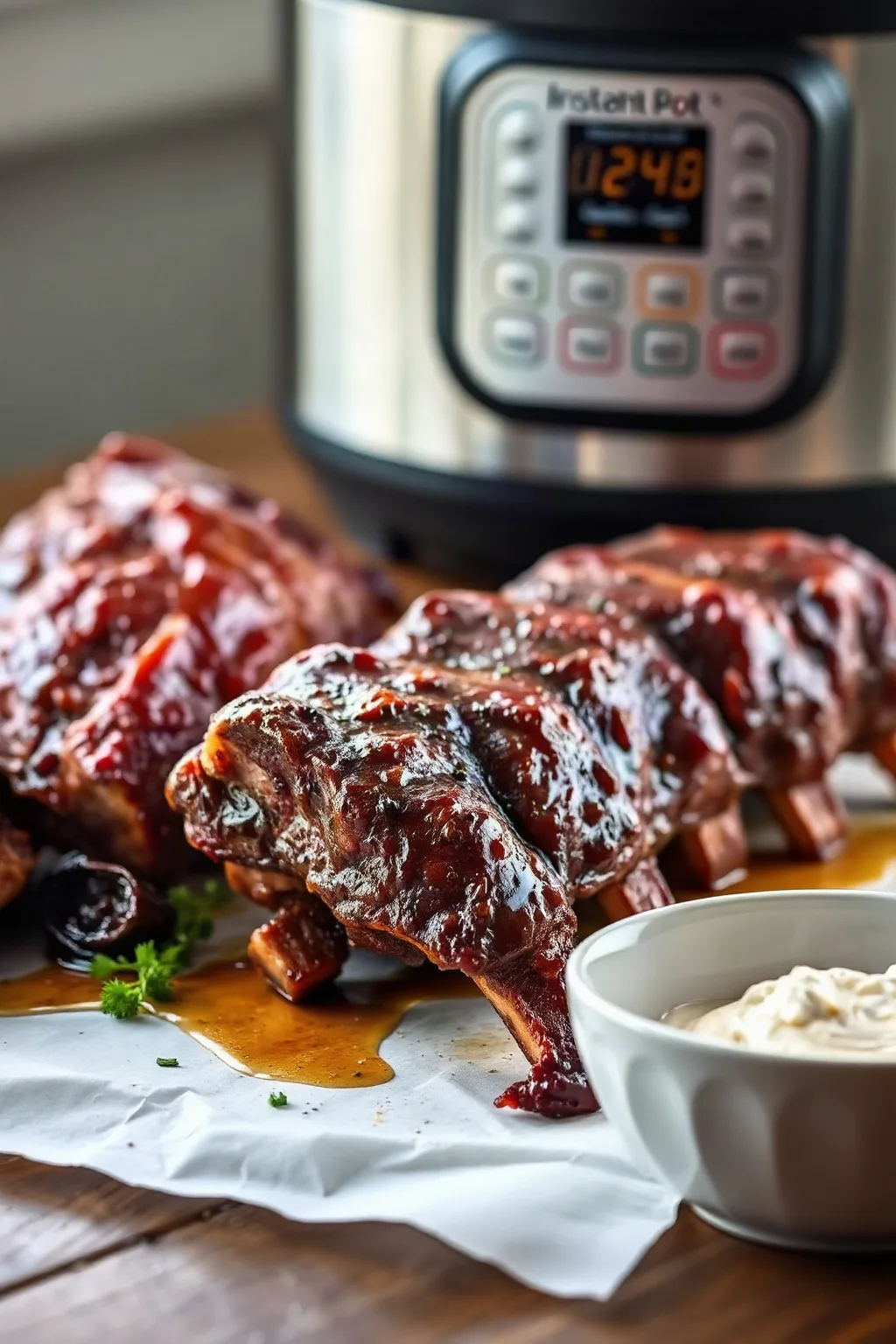 Côtes Levées à l'Instant Pot à partir de Congelé