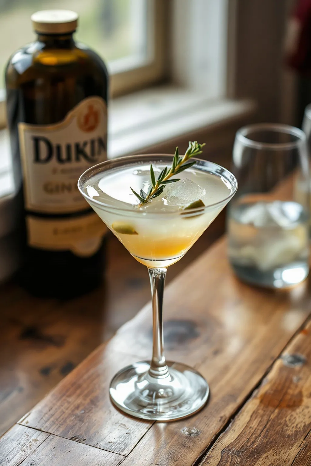 Martini Sucio Clásico con Salmuera de Aceitunas