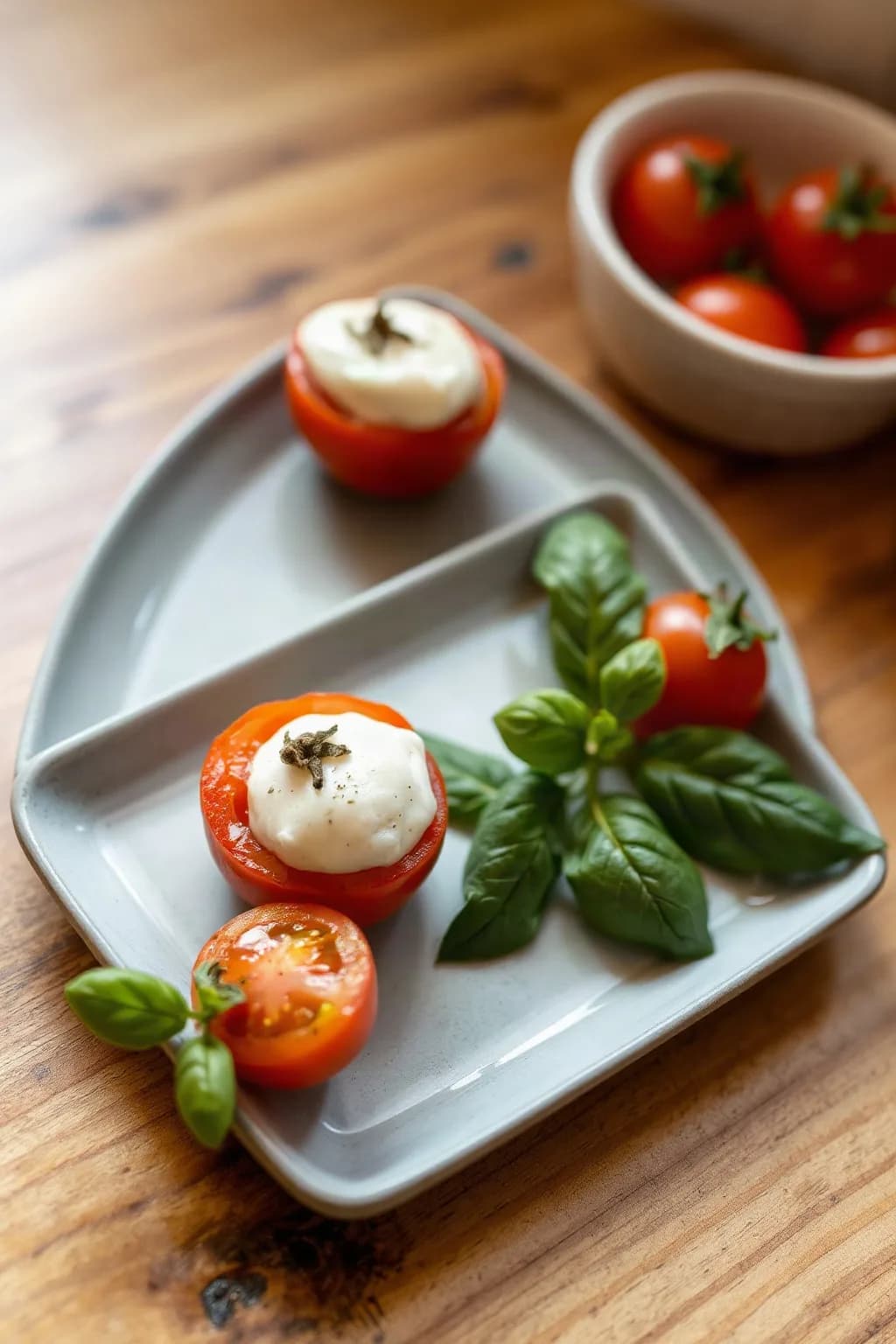 Tomato and Mozzarella Bites: Fresh & Savoury Snacks