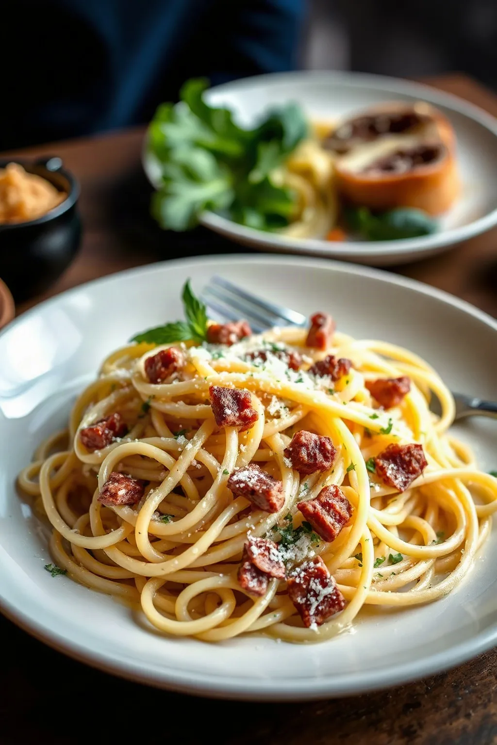 Classic Fettuccine Carbonara