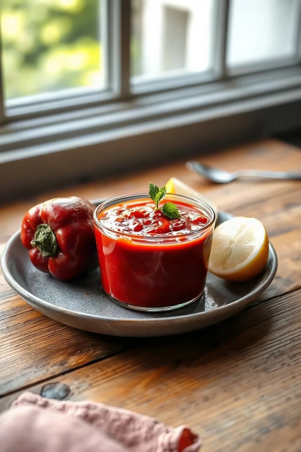 Red Bell Pepper Coulis