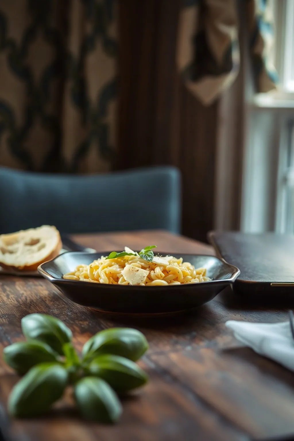 Orzo with Parmesan and Basil: A Simple Delight