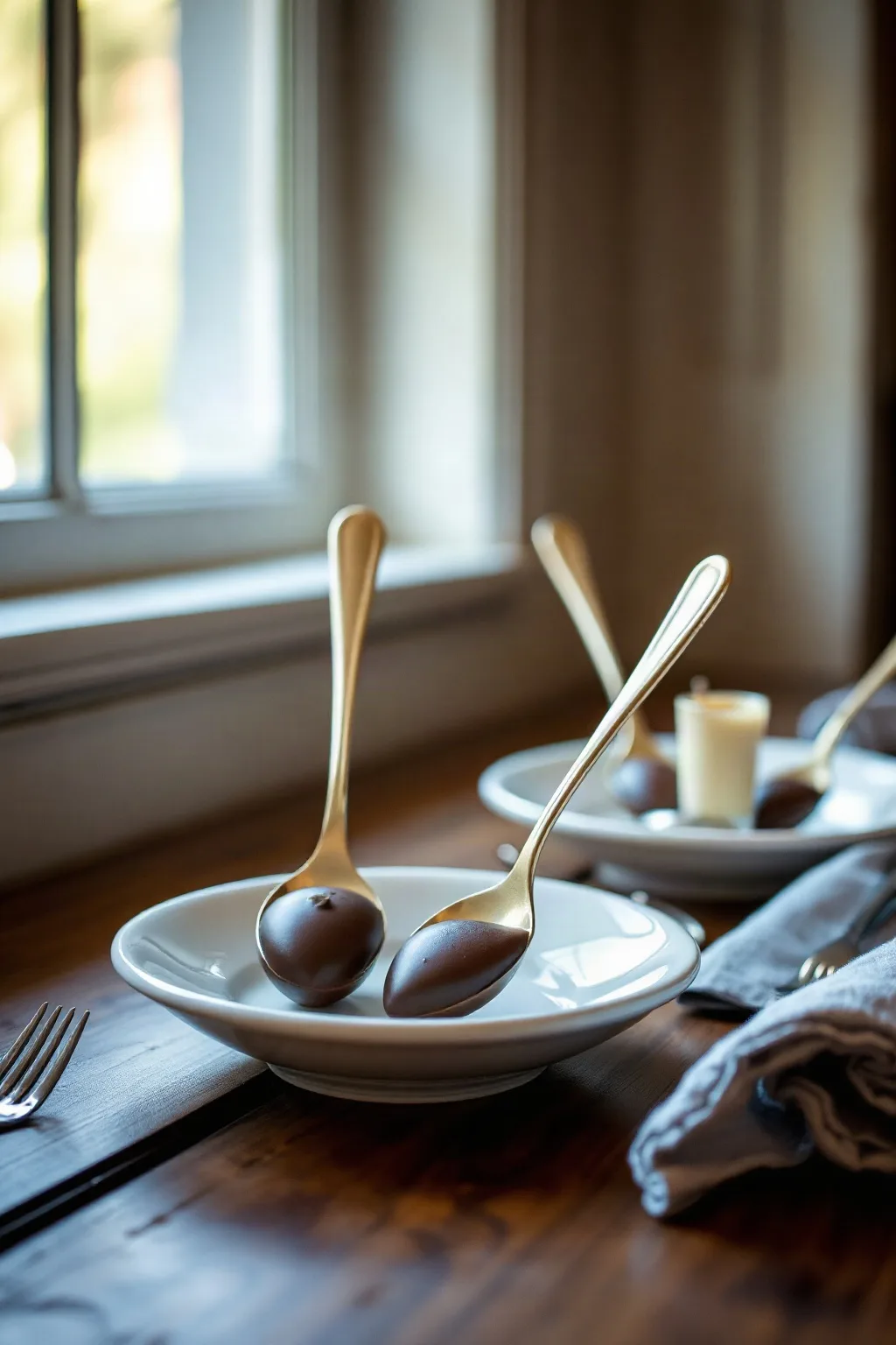 Cucharas de Chocolate Decadentes para Regalar