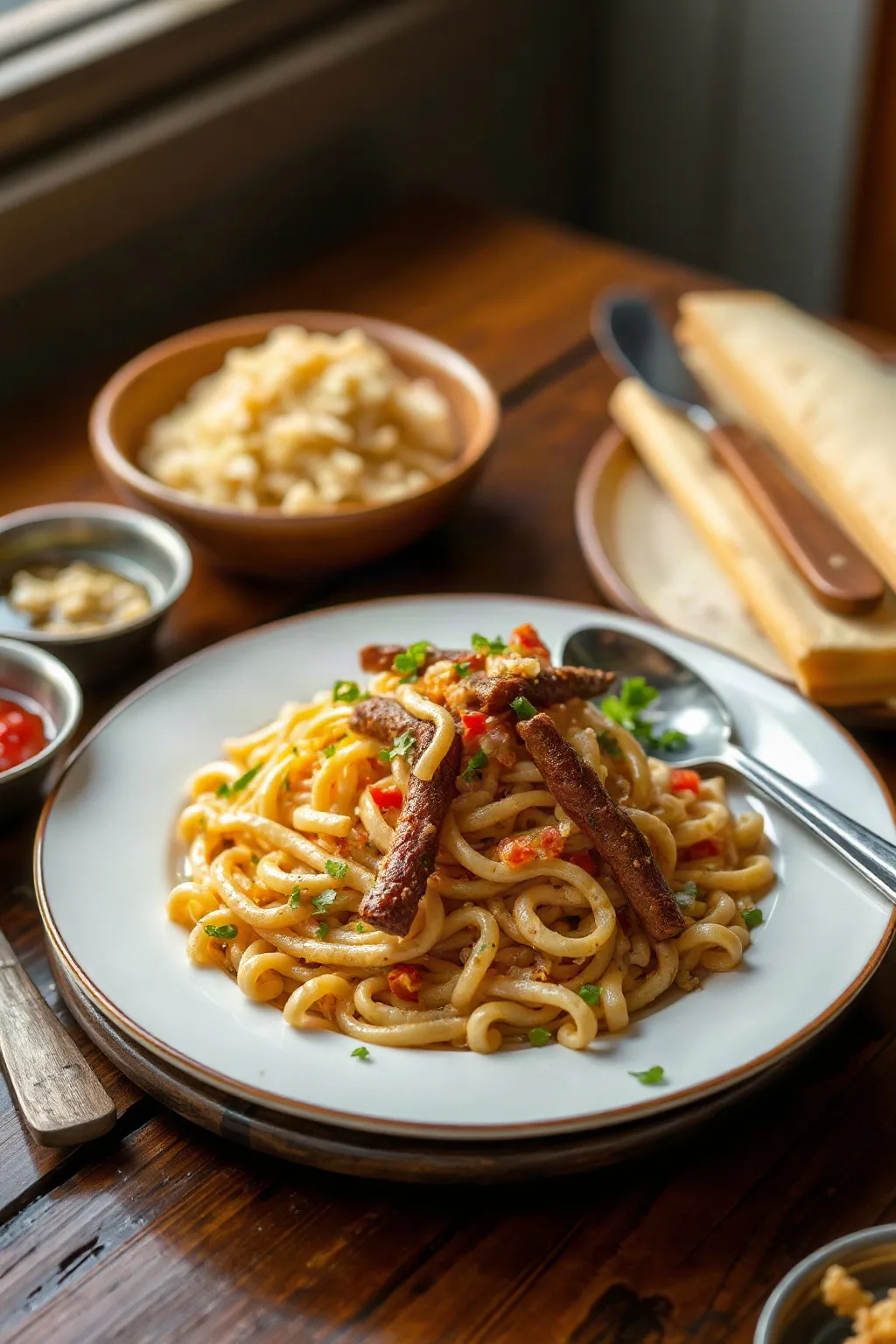 Reshteh Polo: Persian Noodle Rice Delight
