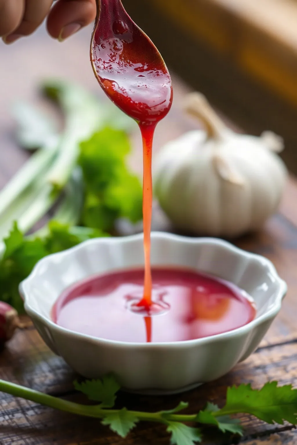 Sauce BBQ à la Rhubarbe: Acidulée et Sucrée