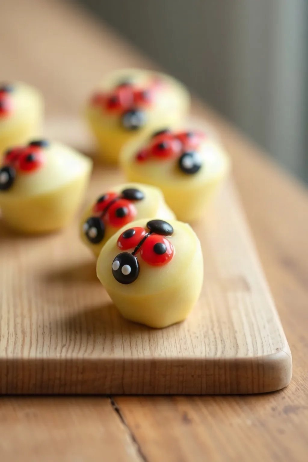 Fun Apple Ladybug Treats for Kids
