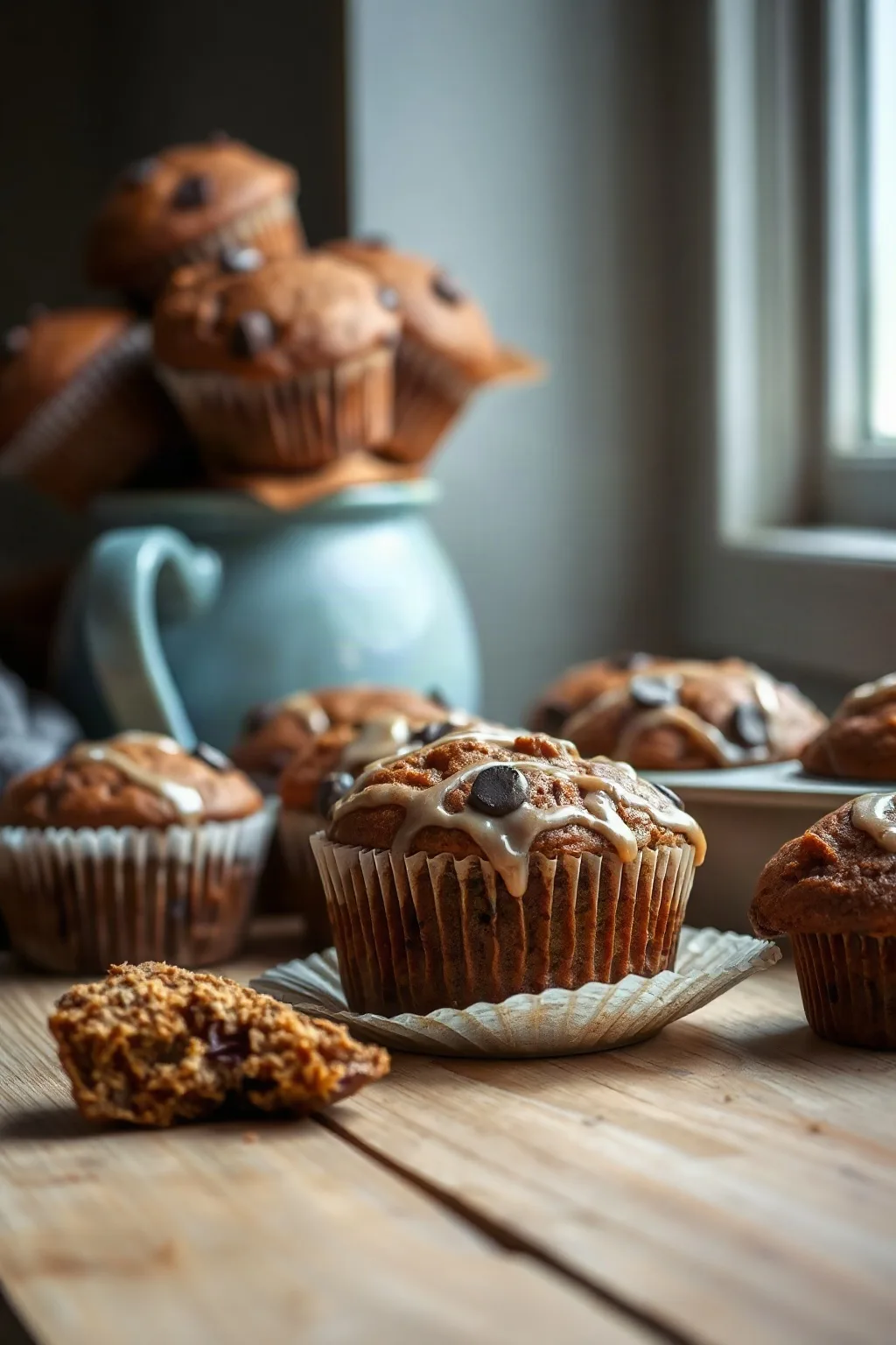Muffins Clásicos de Salvado y Melaza