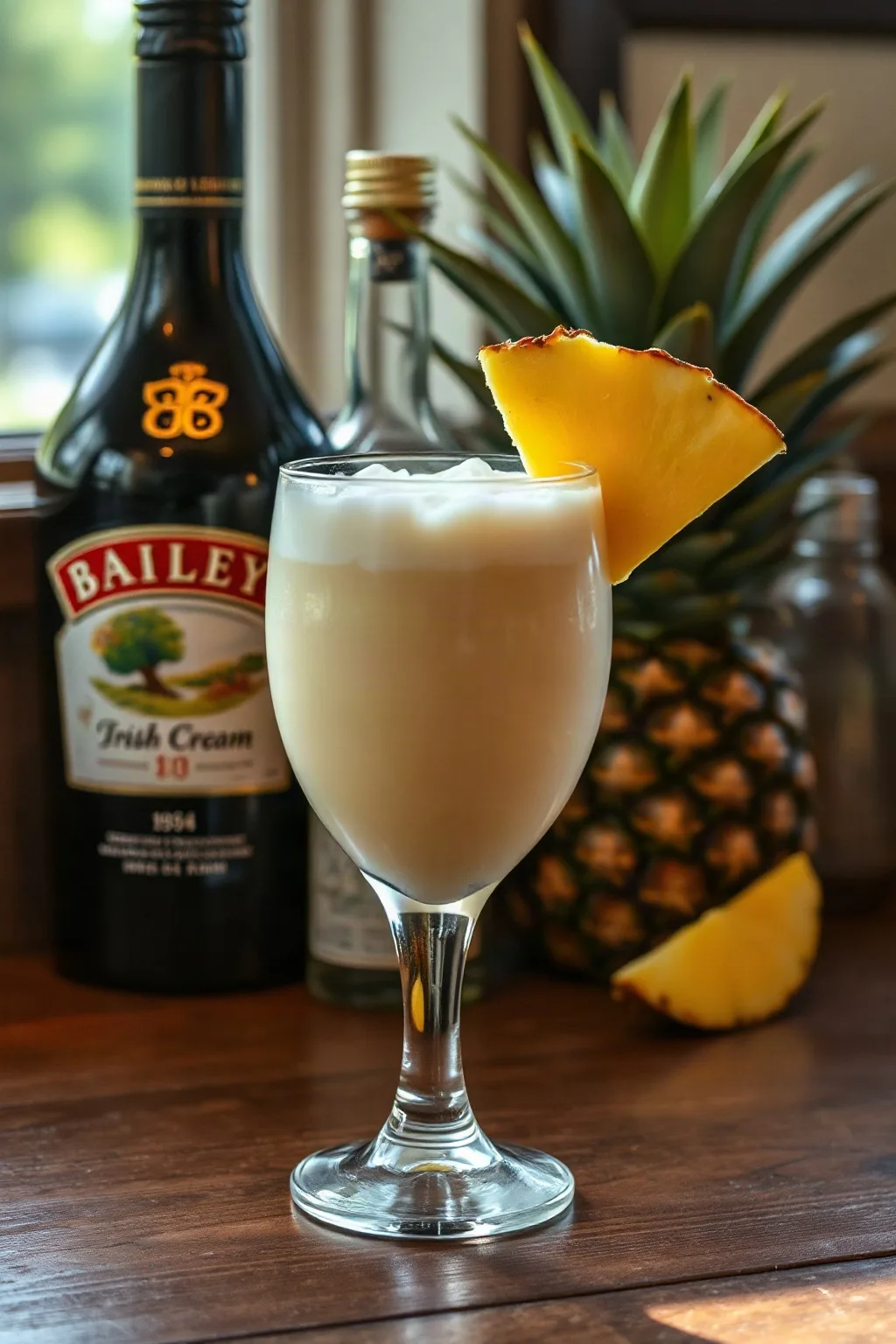 Refreshing Malibu Baileys Colada