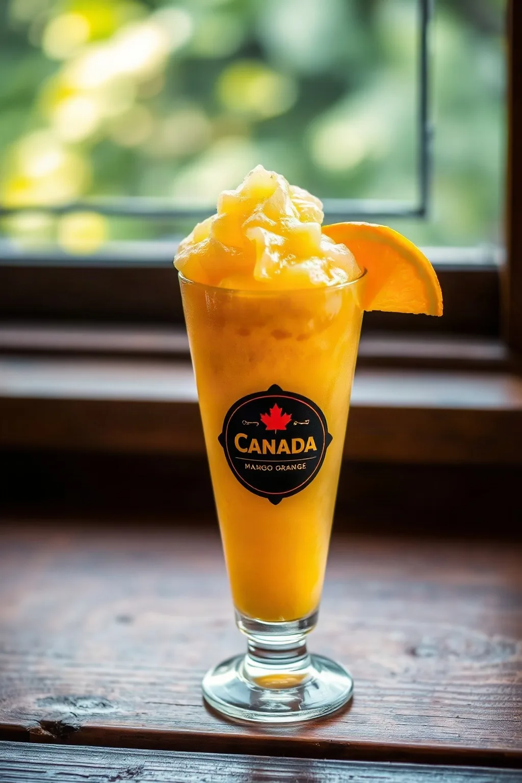 Refreshing Mango Orange Slush