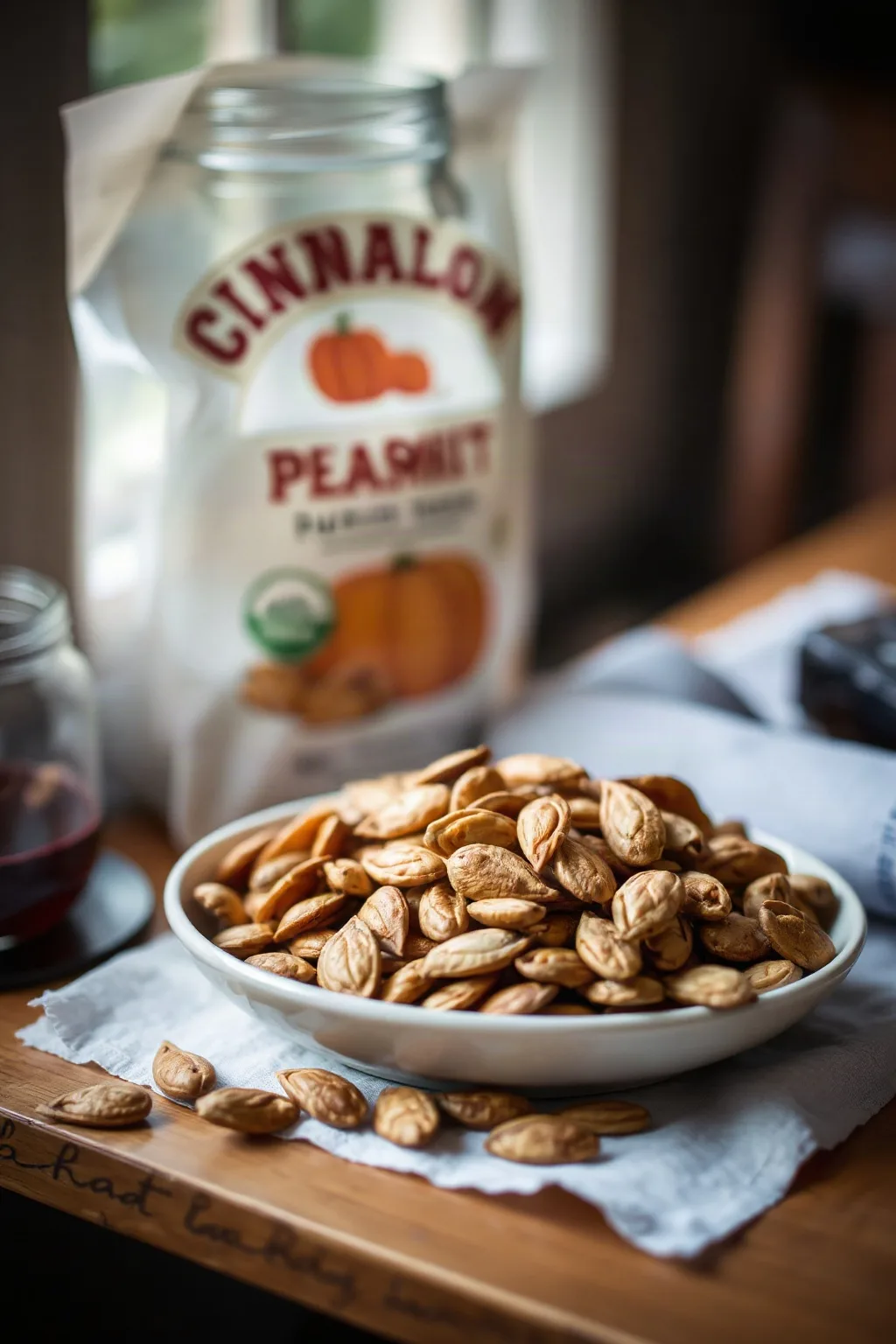 Cinnamon Toast Pumpkin Seeds