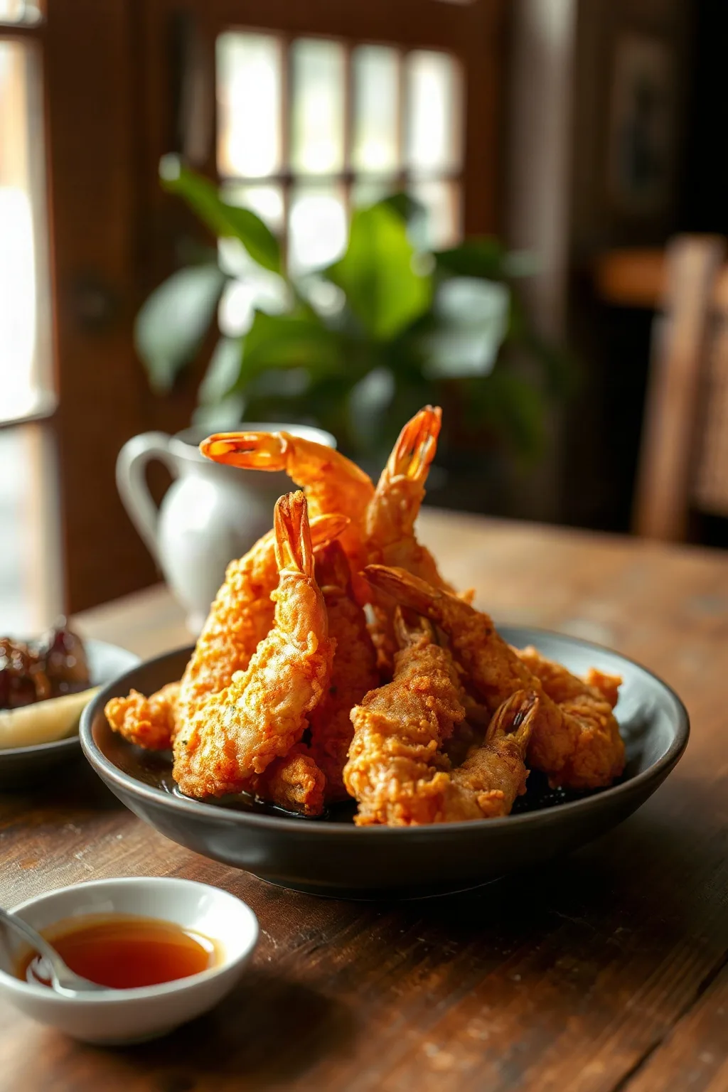 Camarones Fritos al Estilo Japonés
