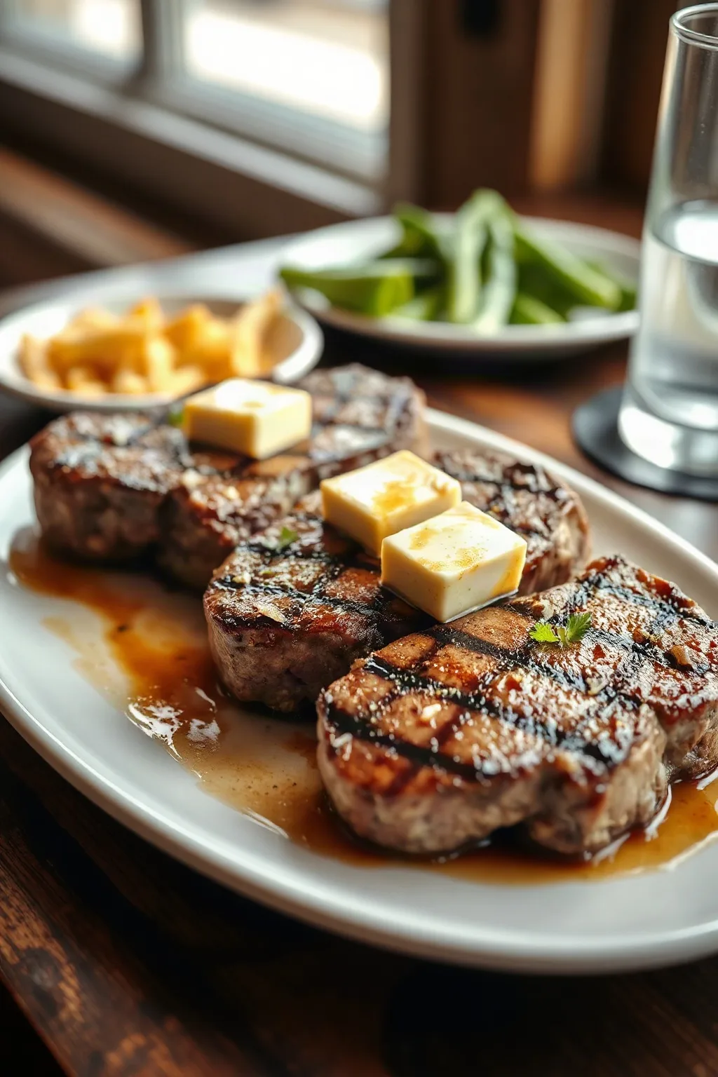 Steaks au Beurre de Truffe